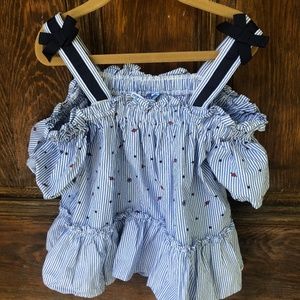 Stylish off shoulder shirt